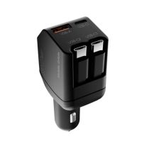 Chargeur voiture Mobile Origin 90 W CA22 USB-C + USB-A, 2 câbles de