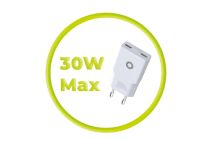Chargeur Mobile Origin 30 W Slim Charger TUV MO18 à double port USB-C