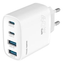 Cargador Mobile Origin 40 W tecnología GaN, modelo PW22, 2 puer