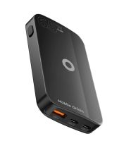 Comprar Carregadores - Carregador Mobile Origin 65W GaN Slim dual USB-C single USB-A black GAN-65W-SLM-BLK