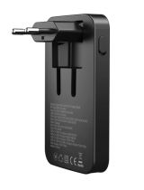 Carregador Mobile Origin 65W GaN Slim dual USB-C single USB-A black