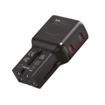 buy AC Adapter - Mobile Origin 45W Travel Adapter EU US UK AU PW26, black