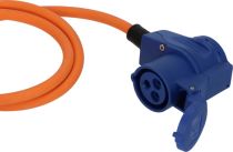 Adaptateur Brennenstuhl 1,5 m Schuko   connecteur coudé indicateu