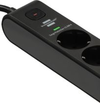 Multiprise Brennenstuhl 6 prises, ÜSS 13 500 A, 1 port USB A