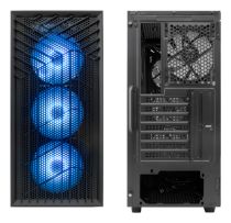 COOLBOX COO-CHA-GA300B-0 Boîtier ATX jeux vidéo GA300 GRIDLINE 