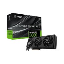 achat Carte Graphique - Graphics Card RTX 5080 16G MSI INSPIRE 3X OC Noir GDDR7 3 Fan 912-V531-681