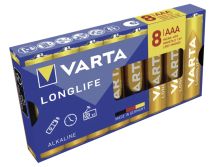 achat Piles - Piles 1x8 Varta Longlife AAA LR, paquet blister 3 04103101478