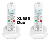 Alcatel DECT XL685 DUO EWE Noir