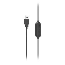 Casque stéréo HAMA PC Office noir HS-USB300 V2