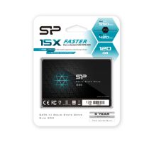 Disco Silicon Power SSD 120GB 6.3cm SATAIII S55 3D Nand Black