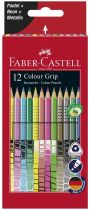 Kaufen Buntstifte - FABER-CASTELL Colour Grip Sonderfarbset 12er Etui