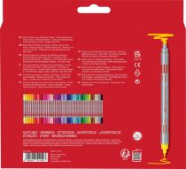 Coffret 40 feutres à double pointe FABER-CASTELL