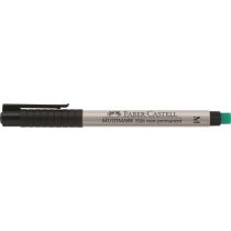 Marqueurs FABER-CASTELL Multimark non permanents, M noir, lot 10
