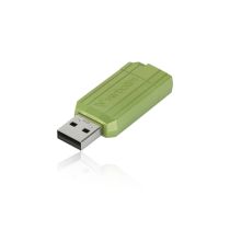 Pen USB-Stick 64GB Verbatim 2.0 Pin Stripe Eucalyptus Green