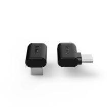 HAMA USB-C Angled Adapter 90 USB 3.2 Gen2 10 Gbit/s 5 A 240 W Set of 2