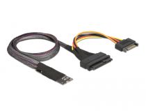 Comprar Adaptadores - Adaptador NVMe DELOCK + 2 Key M > U.2 SFF-8639 cable 50 cm 62984
