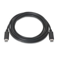 AISENS CÂBLE USB 2.0 3 TYPE USB-C M-USB-C M 0,5 m NOIR