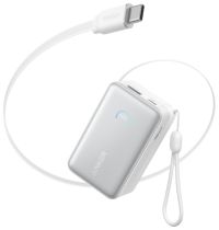 POWERBANK ANKER NANO 10 000 mAh 45 W câble USB-C rétractable