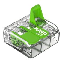 Série 221 Wago - 3 × 4 mm (50 pièces) Vert Range