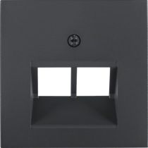 achat Domotique - Berker 1409 16 06 Plaque centrale ANT 2-f B.1 B.3 prise UAE 14091606