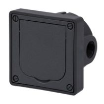 BUSCH JAEGER 1705 U-101 Boîtier encastré (plastique) Couvercle rabatta