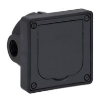 BUSCH JAEGER 1705 U-101 Boîtier encastré (plastique) Couvercle rabatta