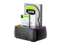Boîtier disque dur CONCEPTRONIC 2,5 3,5 pouces (HDD SSD) 2xUSB-A 