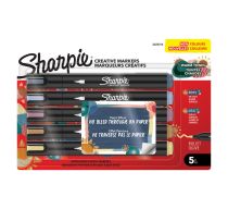 Revenda Canetas, Lapiseiras e acessórios - Marcadores criativos Sharpie ponta redonda, tinta acrílica, cores q