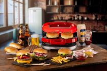 Ariete Hamburger Maker rosso