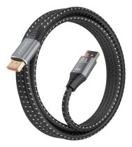 AISENS CÂBLE DISPLAYPORT V2.1 16K 60 Hz 80 GBP DP M-DP M NOIR 2,0 m
