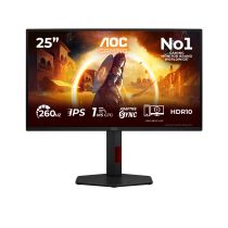 achat Ecran Autre Marque - Écran AOC IPS 25 pouces (24,5) FHD 1 ms 260 Hz HDMI DP HAS 25G4ZR 25G4ZR