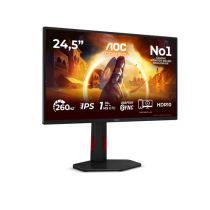 AOC IPS-Monitor 25´´ (24,5) FHD 1 ms 260 Hz HDMI DP HAS 25G4ZR
