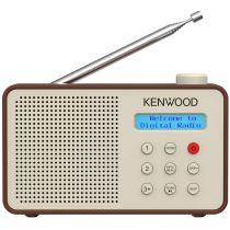 buy Radio-ricevitore mondiale - Radio Kenwood CR-M25DAB marrone