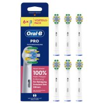 Revenda Higiene Dentária Acessórios - Cabeças escova dentes Oral-B Pro Deep Cleaning, 6 unidades