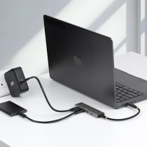 Startech HUB USB-C DE 4 PUERTOS - PD
