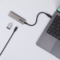 Startech HUB USB-C DE 4 PUERTOS - PD
