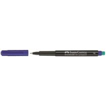 Revenda Canetas, Lapiseiras e acessórios - Marcador FABER-CASTELL Multimark permanente F azul, 10 unidades