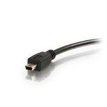 C2G Cabo USB USB (M) para mini USB Tipo B (M) USB 2.0 1 m