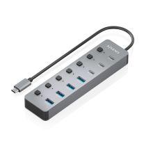 HUB AISENS USB3.2 Gen2 10G USB-C-4xUSB-A+3xUSB-C+1xUSB-C PD3.0 100W 30