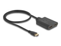 DELOCK HDMI Switch 2 x HDMI in zu 1 x HDMI out 8K 60 Hz
