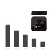 DOCK TOOQ TQDS-201B 2xM.2 NVMe USB-C 3.2 GEN2 CLONE Noir