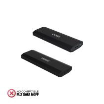 Caixa TOOQ TQE-2231B M.2 NVMe PCIe USB 3.1 GEN2 Black
