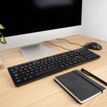 Clavier silencieux TOOQ TQK-2003-B USB 105 touches Noir