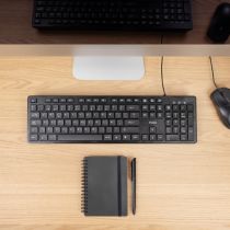 Clavier silencieux TOOQ TQK-2003-B USB 105 touches Noir
