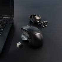Souris TOOQ TQMWG-1105-B sans fil ERGON. 1 600 DPI, 6 boutons