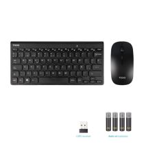 ENSEMBLE CLAVIER COMPACT + SOURIS TOOQ TQKMW-3101-B RF Noir