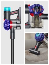 Dyson V10 Konical, aspiradora mango, gris morado Tipo suelo: