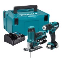 Revenda Aparafusadoras - Aparafusadora Makita CLX252SAJ 12V Bateria-Kombo-Kit