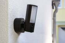 Cámara IP ABUS WLAN-AuÃŸencamera + Light Negro