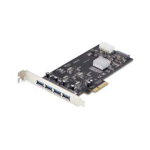 achat Carte réseau - Carte PCIe Startech à 4 ports USB-A, USB 3.2 5 Gbps, 4 contrôleurs USB P5Q4A-USB-CARD